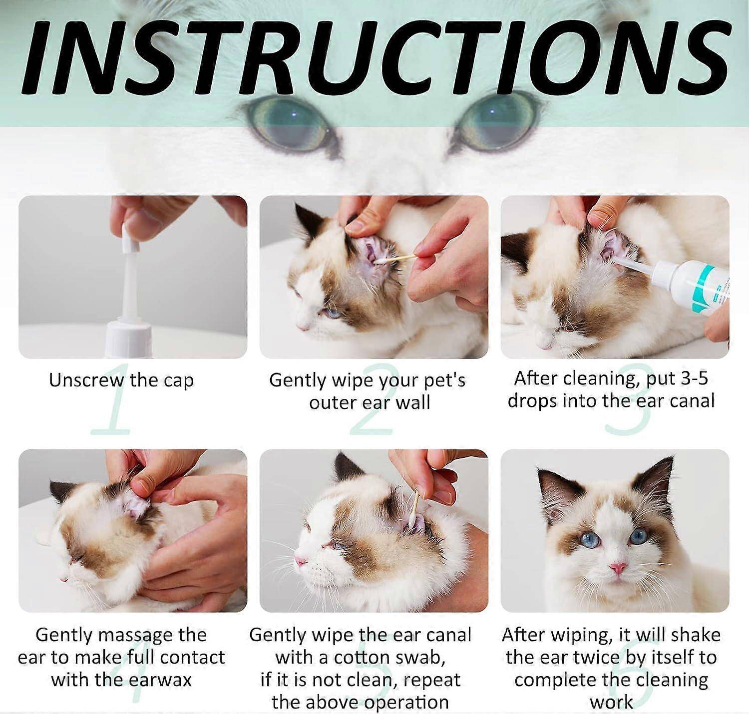 محلول تمیزکننده گوش حیوانات ELAIMEI مدل Ultra-Otic Advanced Plus